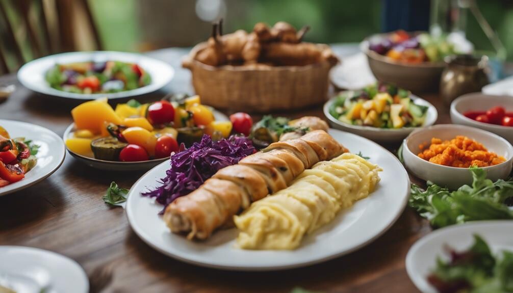 chicken roll ups side dishes