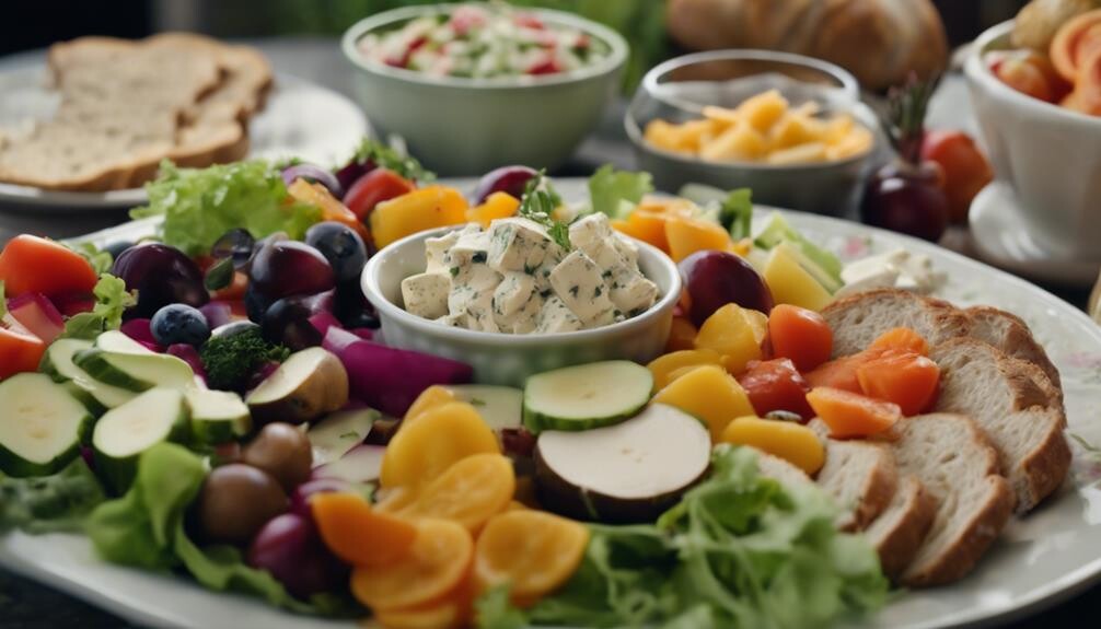 chicken salad side dishes