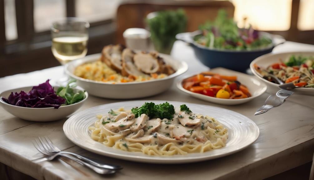 chicken tetrazzini side dishes