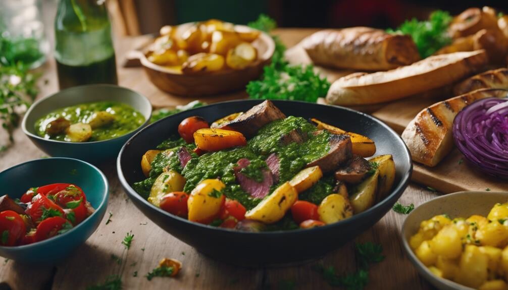 chimichurri sauce pairing ideas