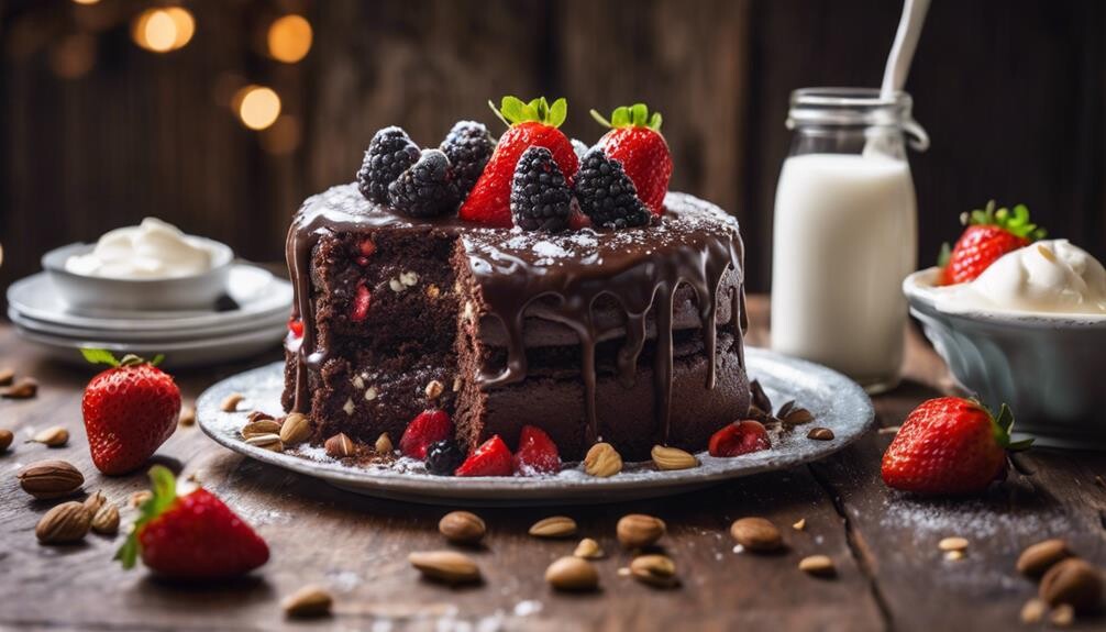 chocolate cake pairing ideas