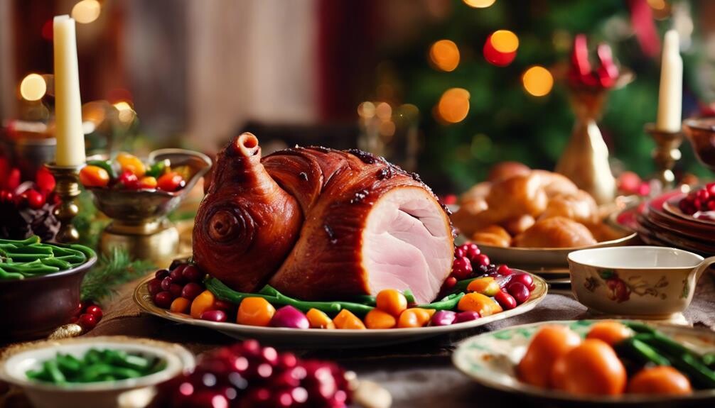 christmas spiral ham sides