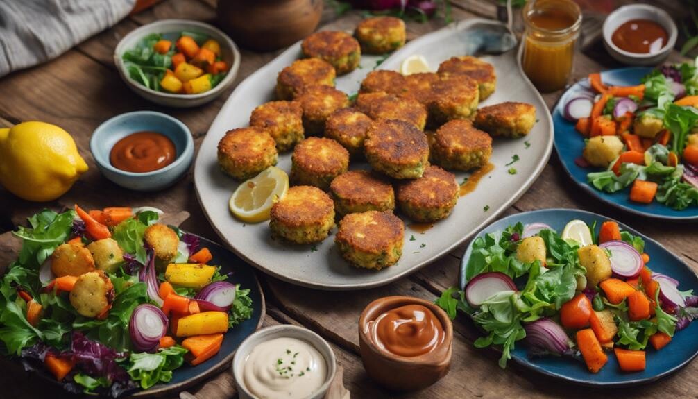 cod cake side dishes