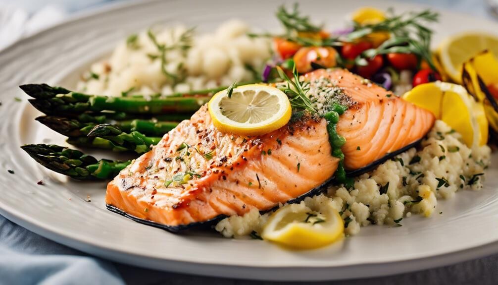 complement broiled salmon perfectly