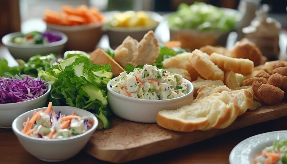 complement cold chicken dishes