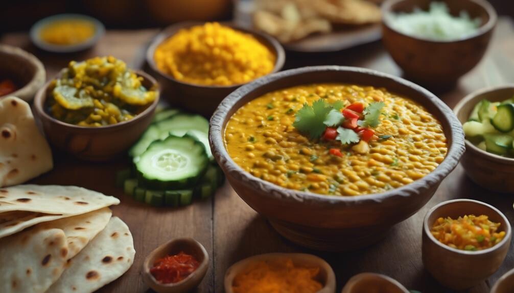 complement dhal with sides