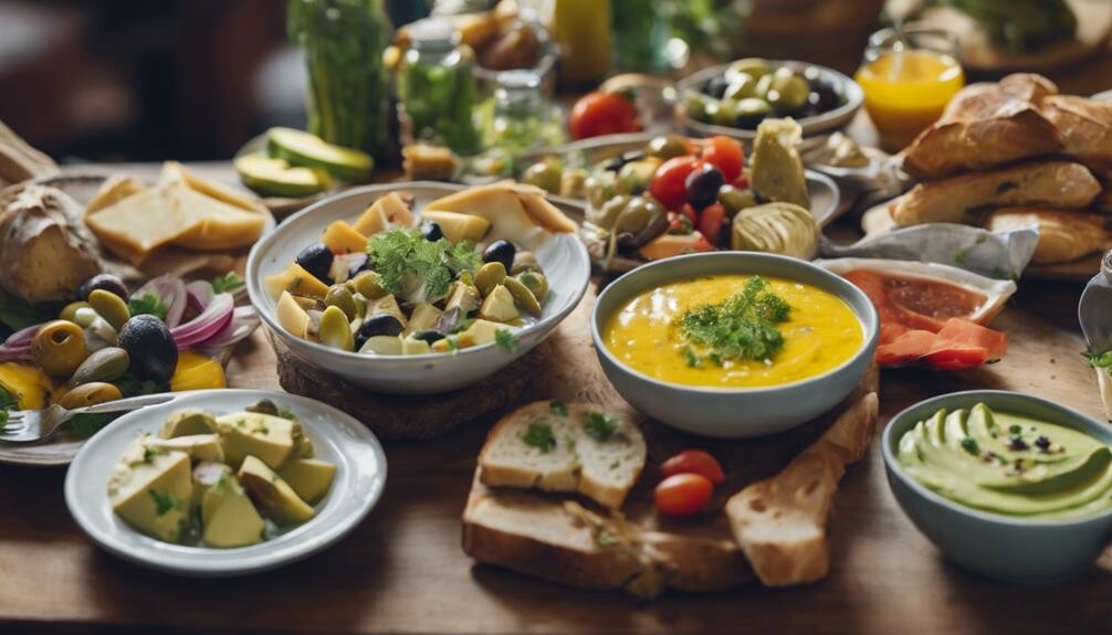 complement gazpacho with sides