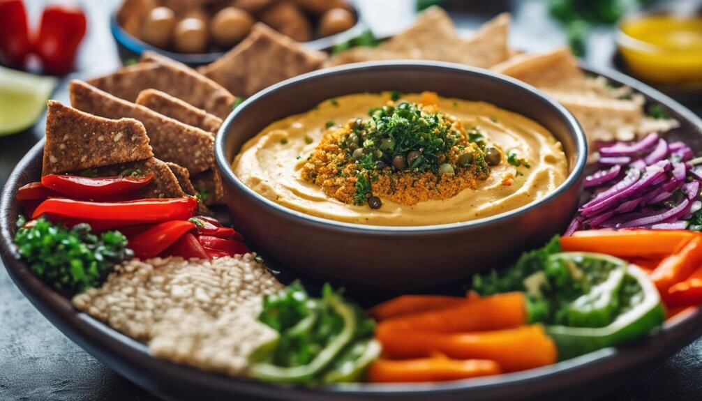 complement hummus with sides