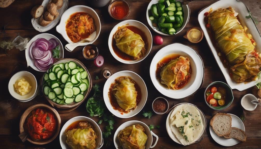 complement hungarian cabbage rolls