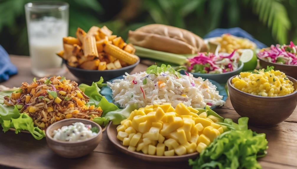 complement kalua pig flavors