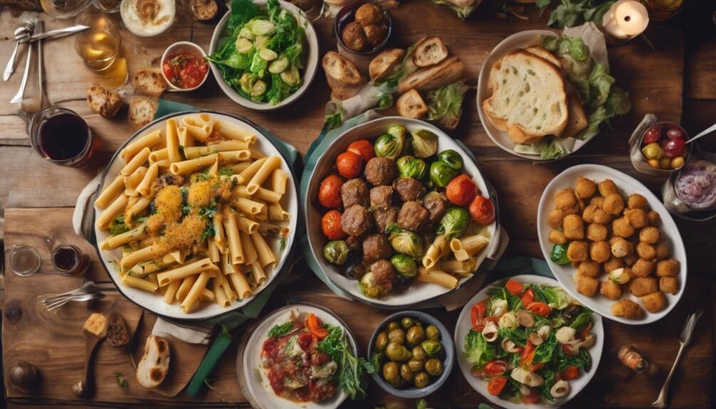 complement rigatoni with sides