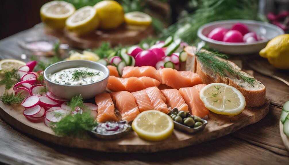 complement smoked salmon perfectly