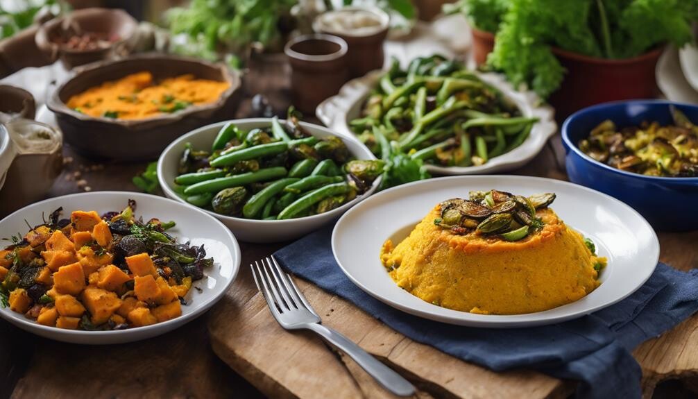 complement sweet potato mash