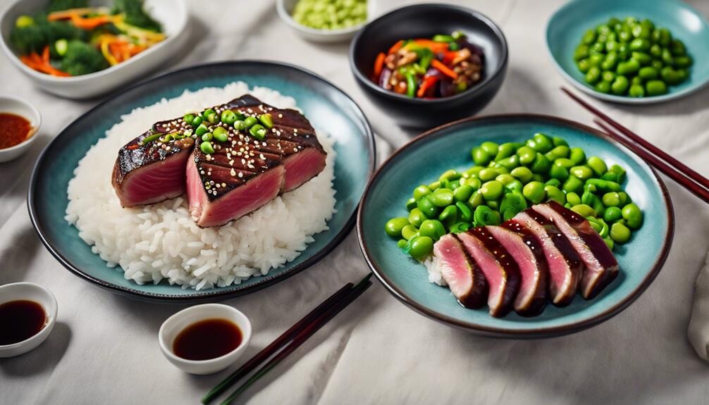 complement teriyaki tuna perfectly