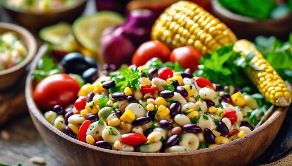 complement three bean salad