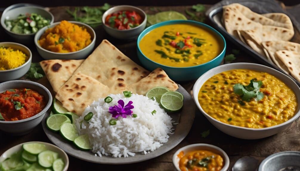 complementary dishes for dal