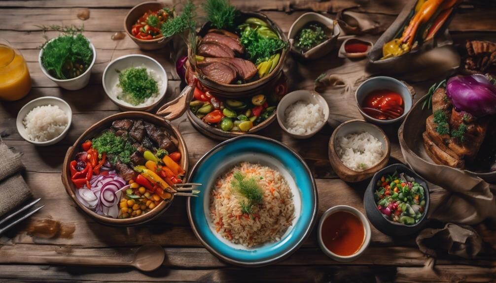 complementary dishes for rice