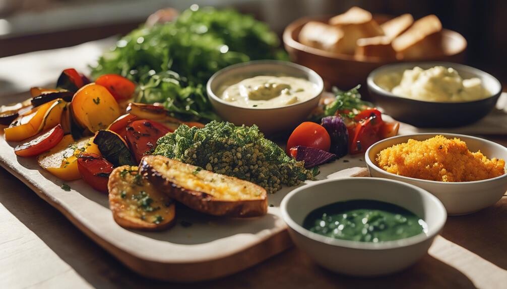 complementary dishes for roast