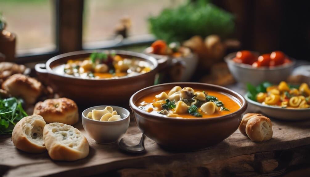 complementary dishes for tortellini