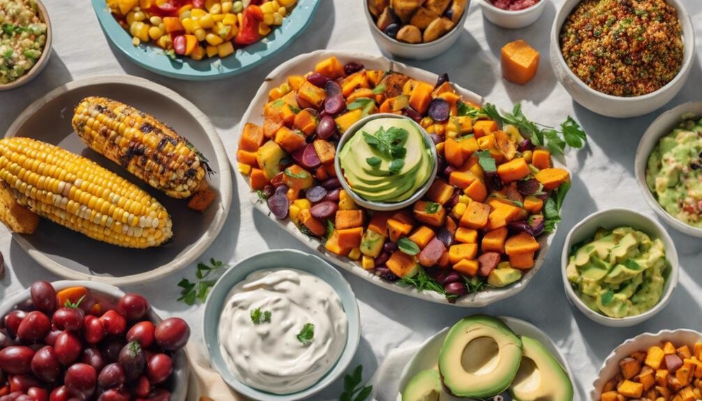 complementary sides for bean salad