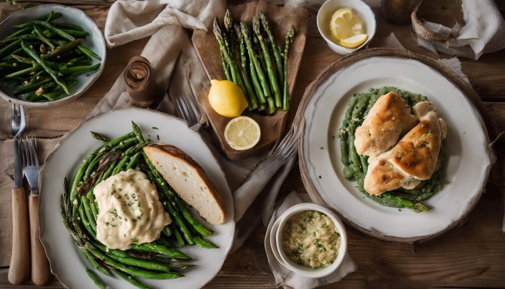 complementary sides for lemon chicken