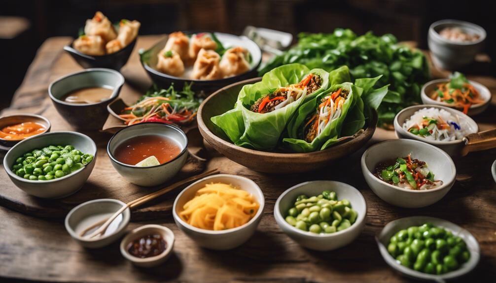 complementary sides for lettuce wraps