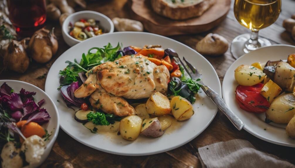 complementary sides for tuscan chicken