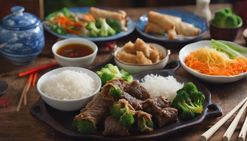 complementing beef broccoli perfectly