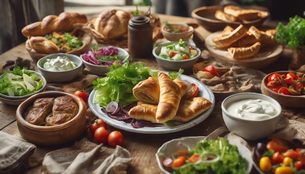 complementing burek with sides