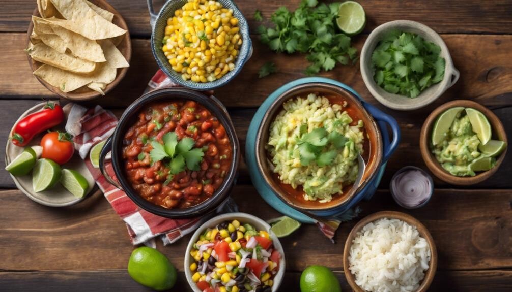 complementing crockpot salsa chicken