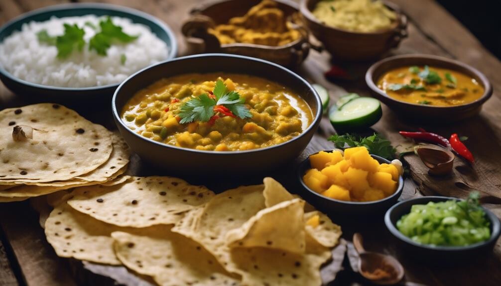 complementing dal with sides