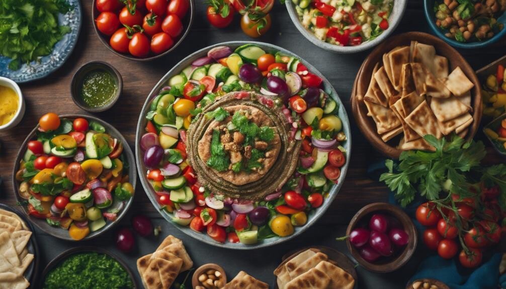 complementing dishes for fattoush