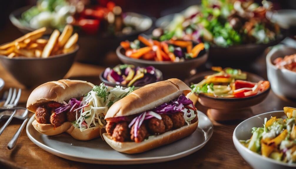 complementing meatball subs perfectly