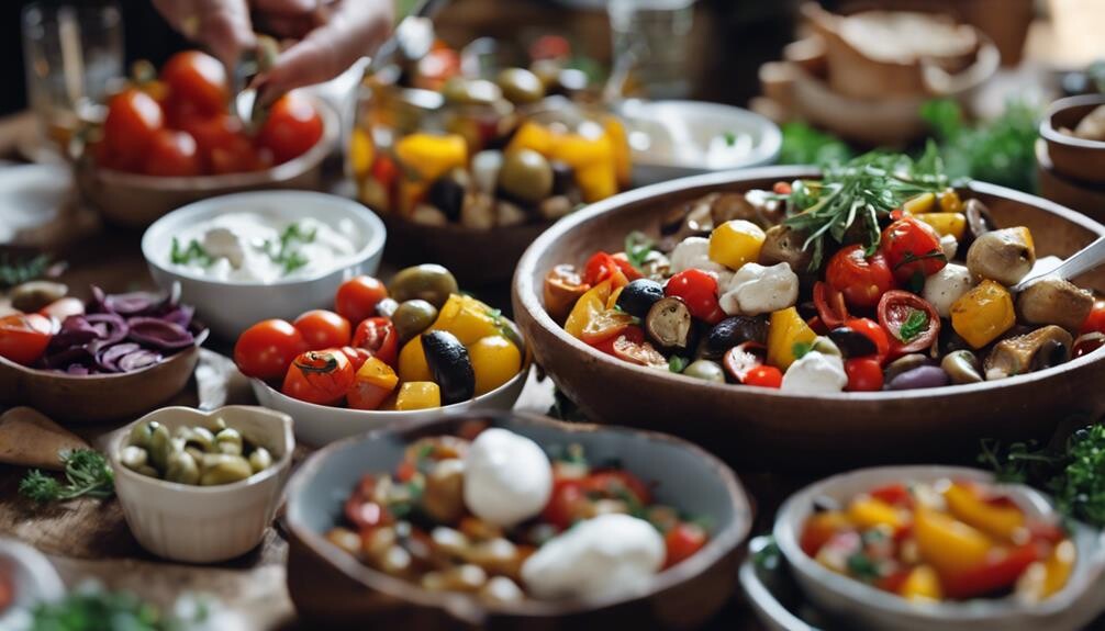 complementing panzanella with sides