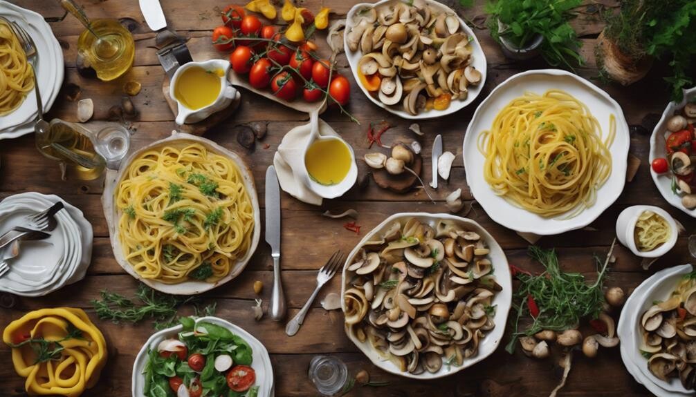 complementing pasta al limone