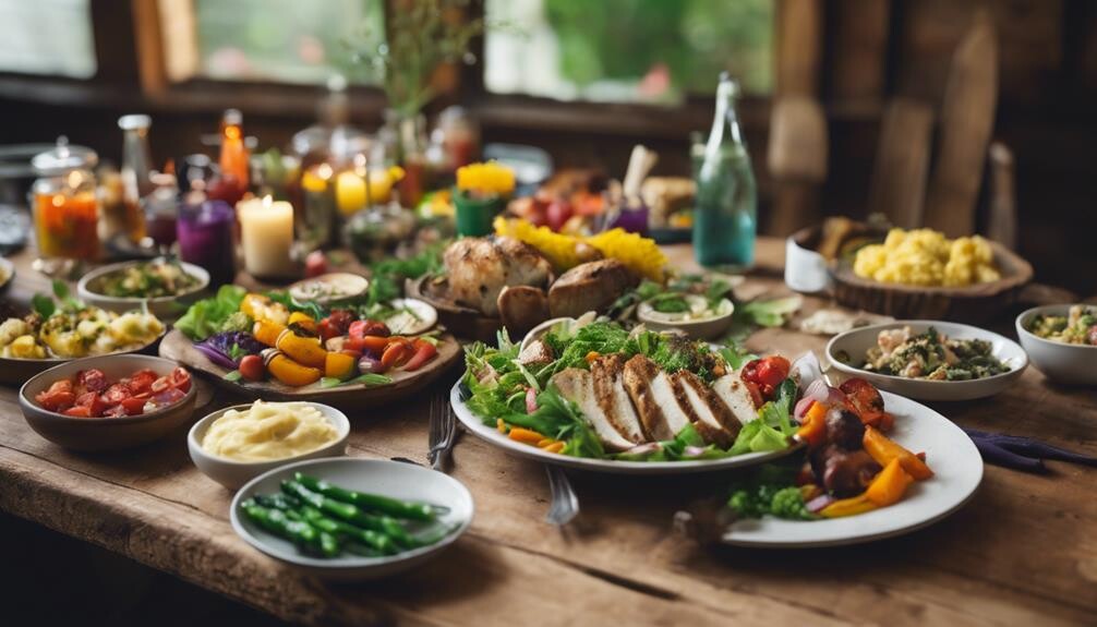 complementing salads with sides