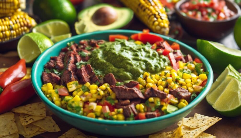 complementing salsa verde dishes