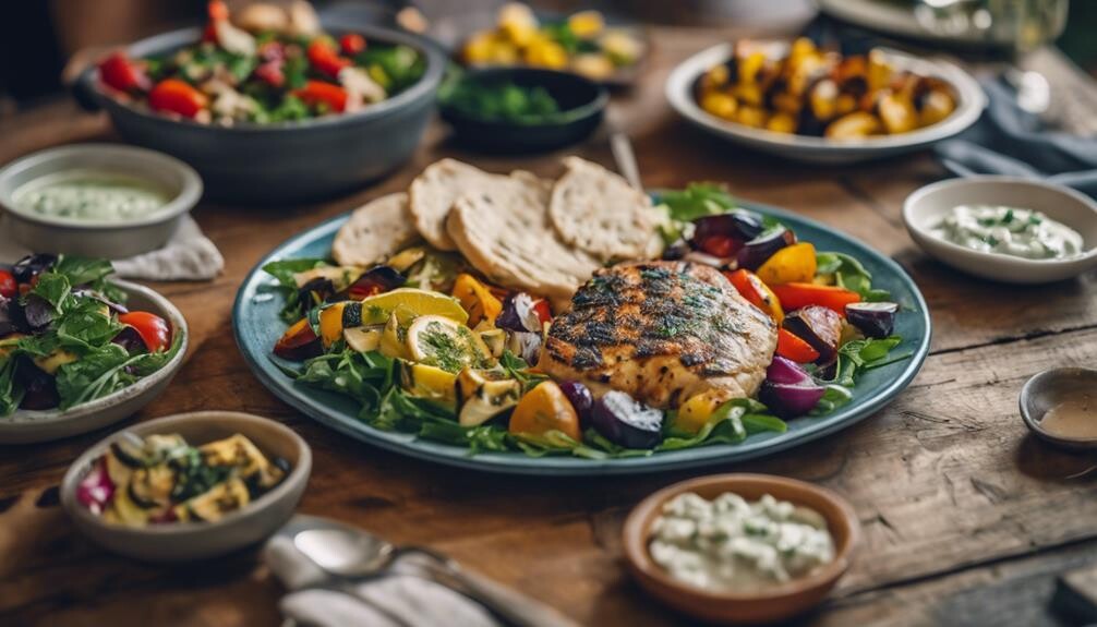 complementing spanakorizo with sides