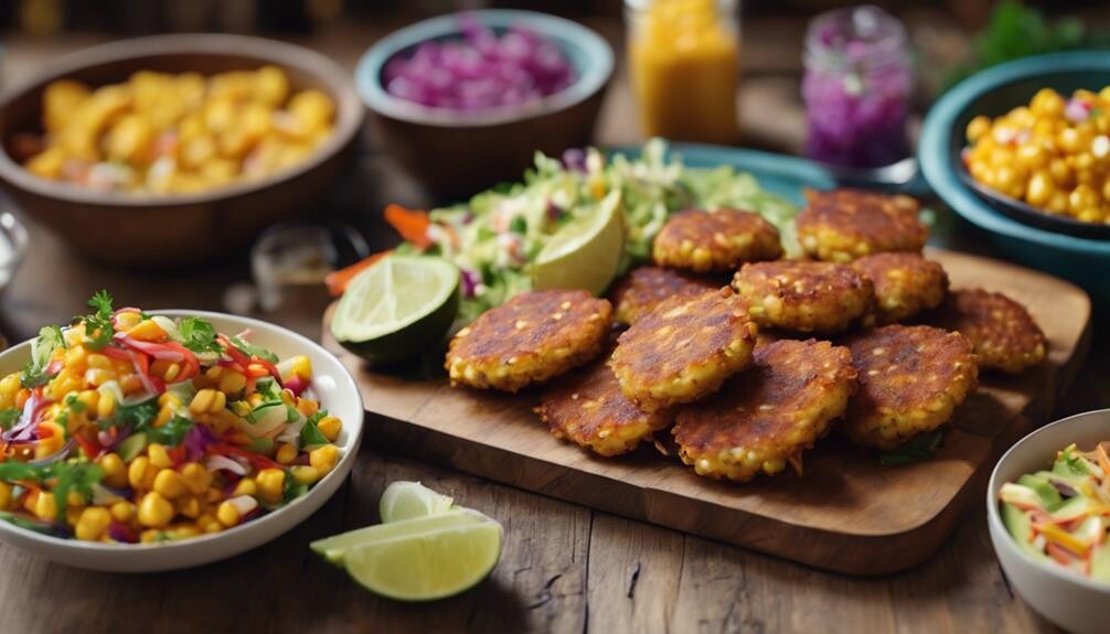 corn fritters side dish