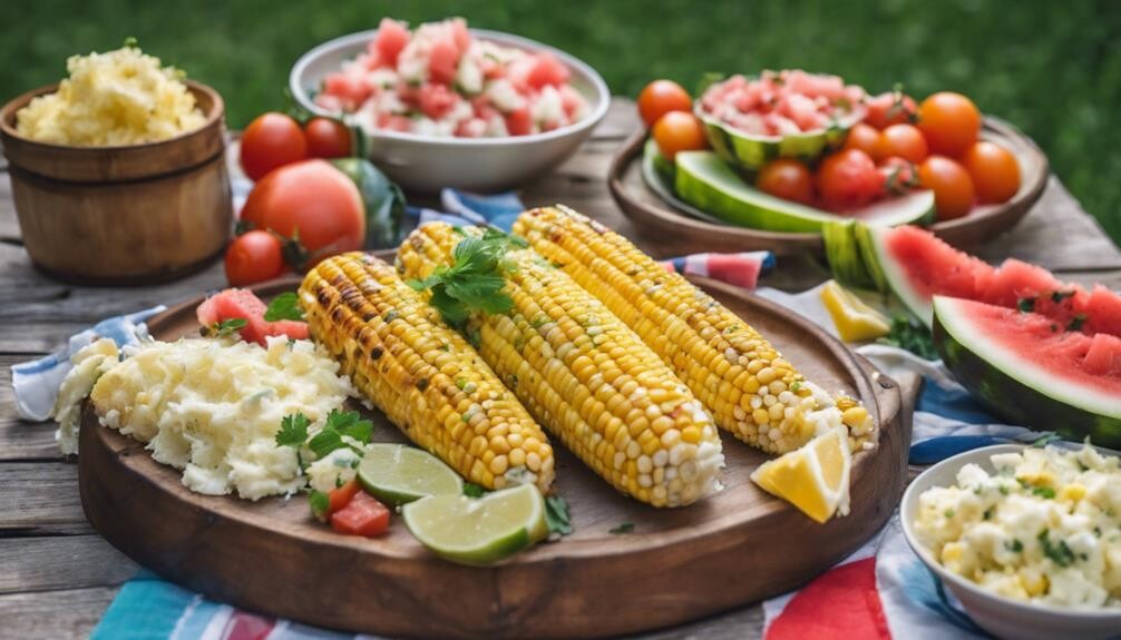 corn on the cob accompaniments
