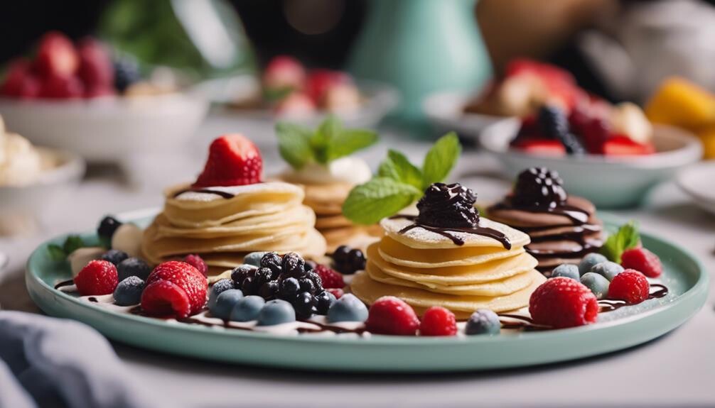 crepes dessert side dishes