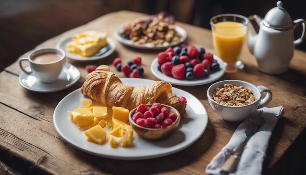 croissants breakfast side dishes