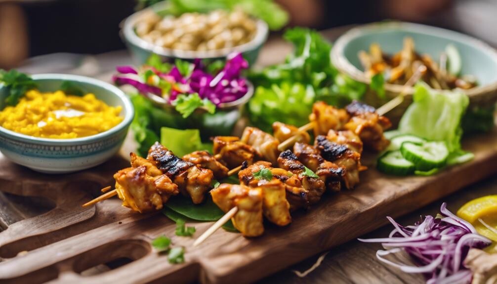 delicious pairings for satay
