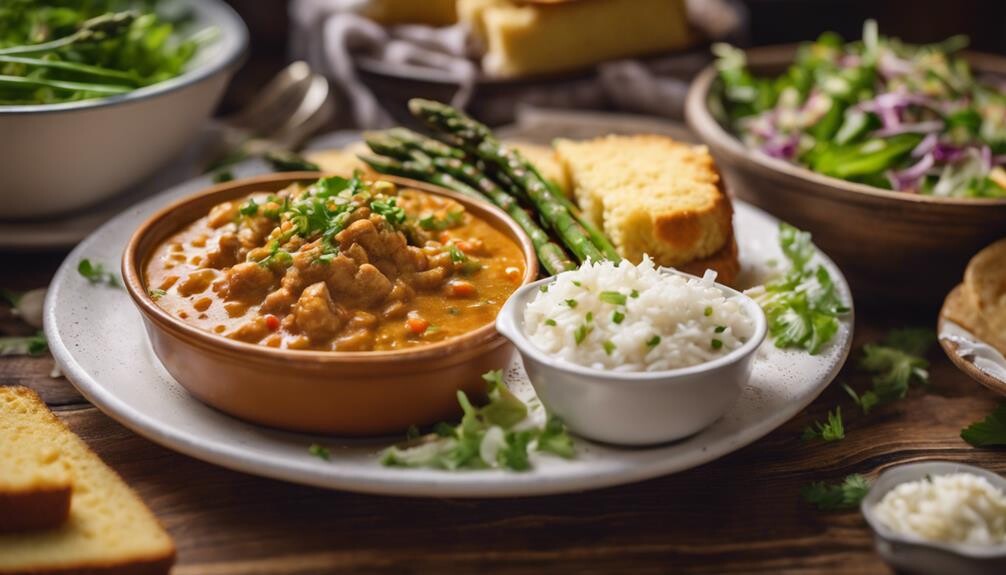 etouffee side dish ideas