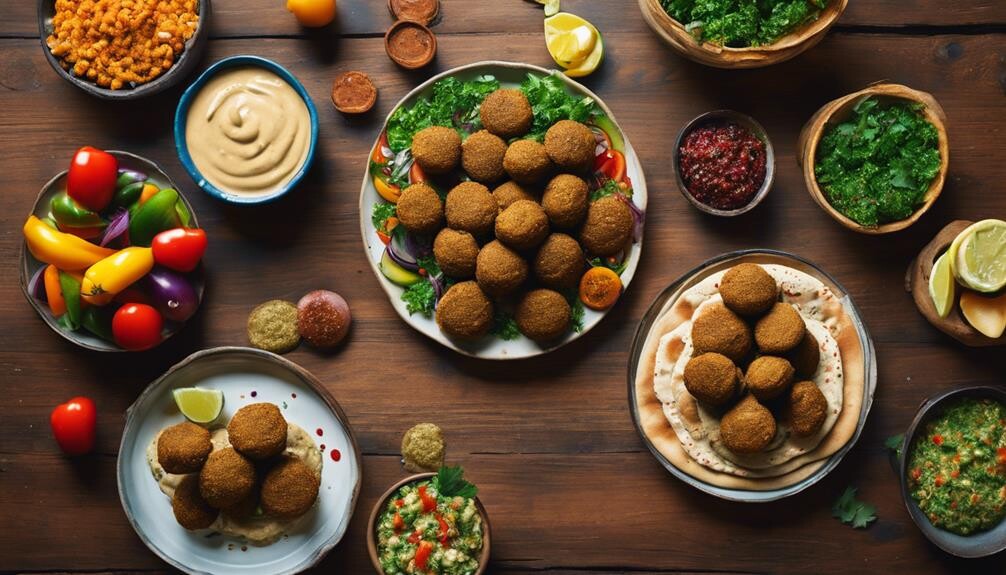 falafel patties side dishes