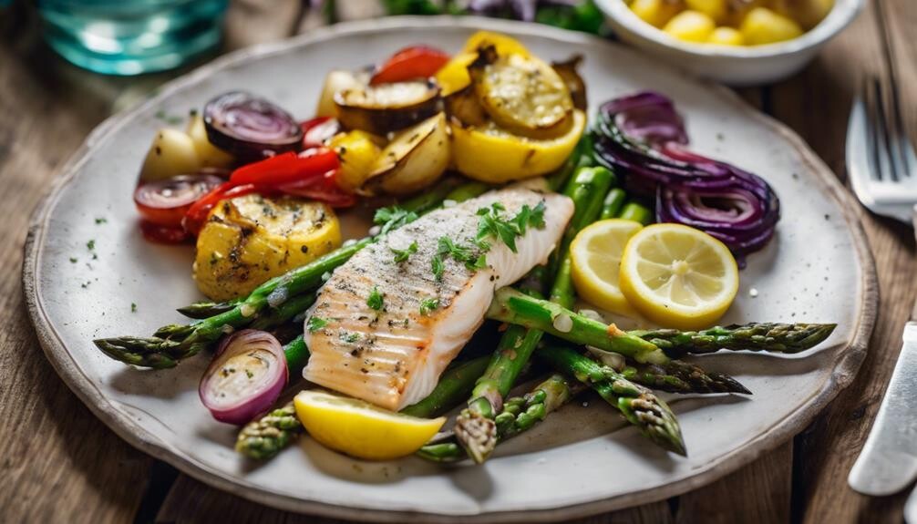 fish en papillote sides