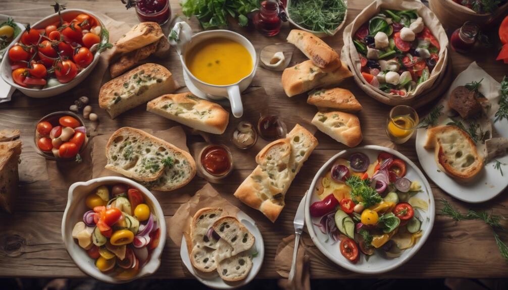 focaccia side dish options