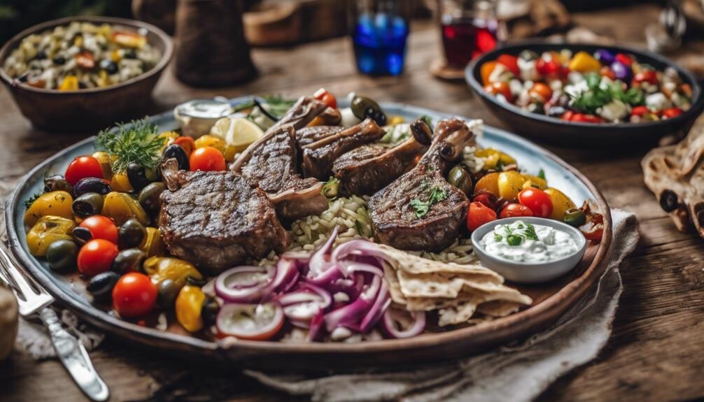 greek lamb chop sides