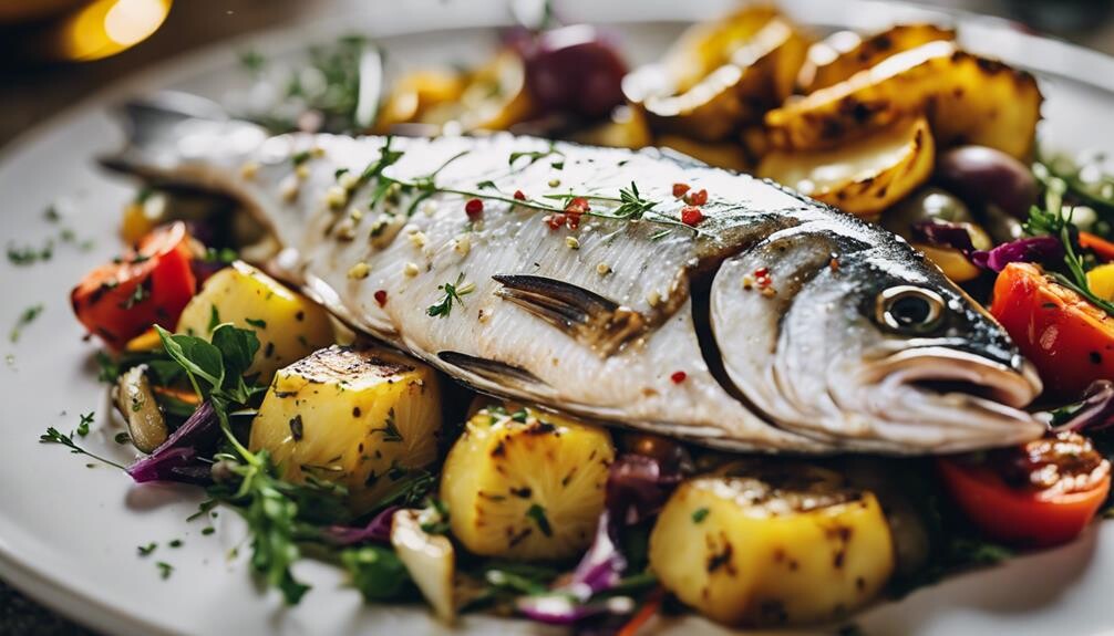 grilled branzino side dishes