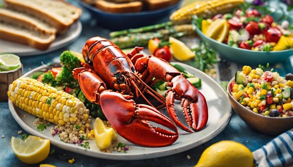 grilled lobster side dishes